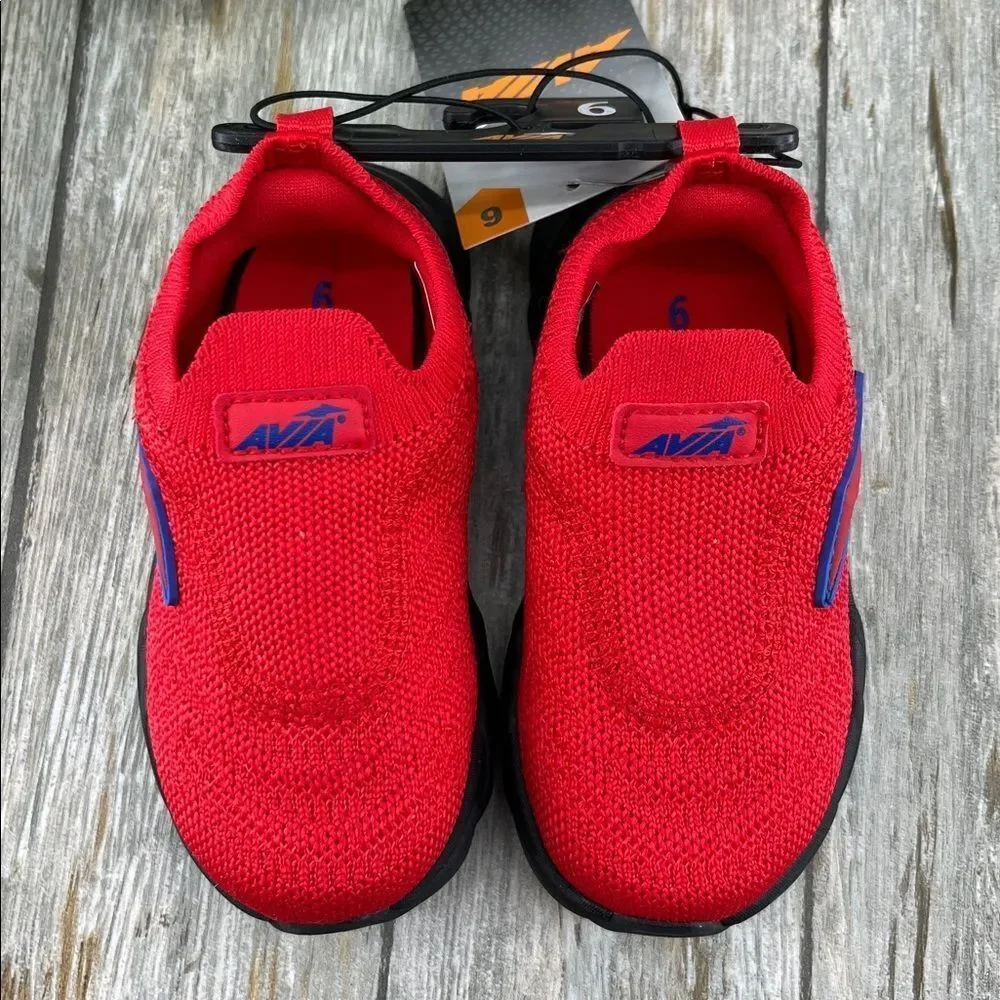 Baby Toddler Honeycomb Slip On Knit Sneakers Shoes Size 6